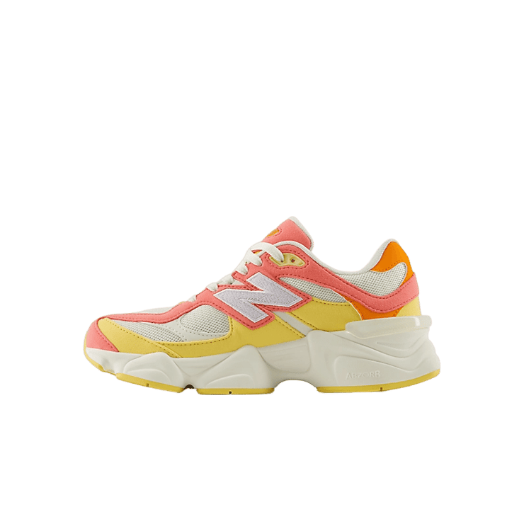 New Balance 9060 Clementine True Red (GS) Angle 0