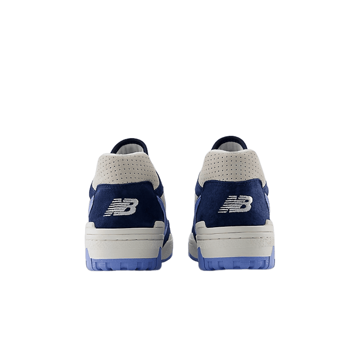 New Balance 550 Navy Electric Sky Angle 3