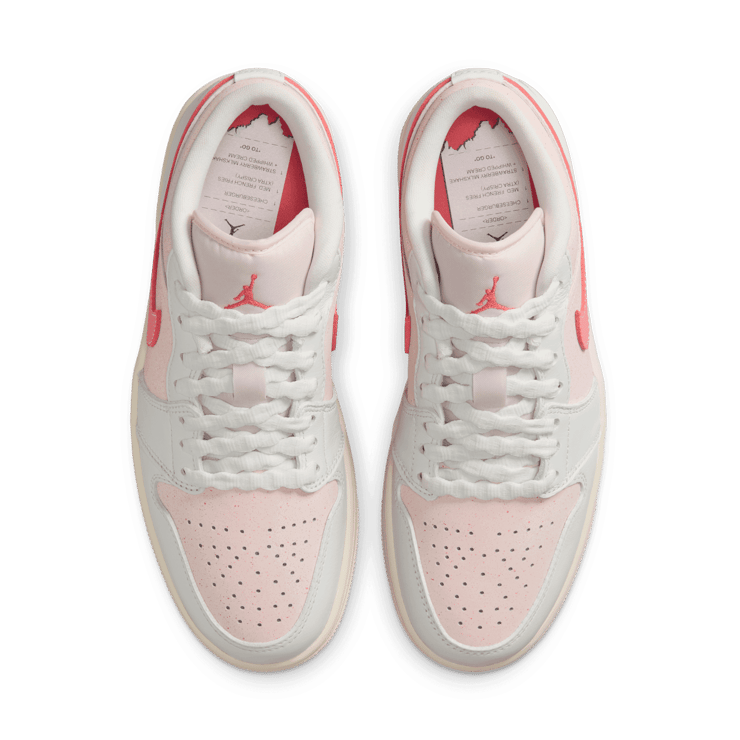 Air Jordan 1 Low Strawberry Milkshake (W) Angle 1