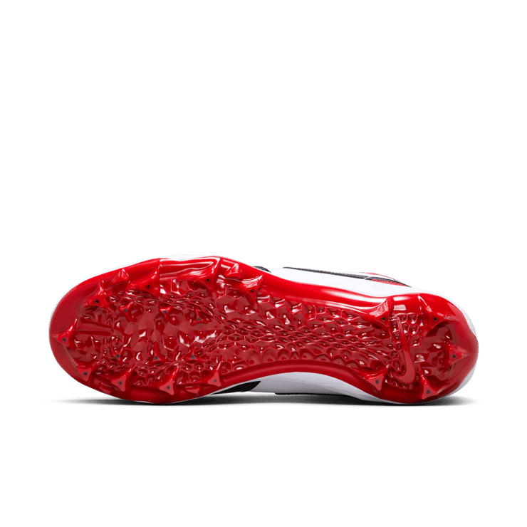 Air Jordan 1 Mid Cleat TD Bred Toe Angle 0