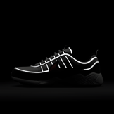 Nike Air Zoom Spiridon Metallic Silver Sport Red Angle 2