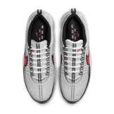 Nike Air Zoom Spiridon Metallic Silver Sport Red Angle 9