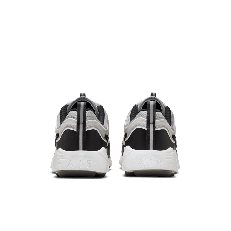 Nike Air Zoom Spiridon Metallic Silver Sport Red Angle 1