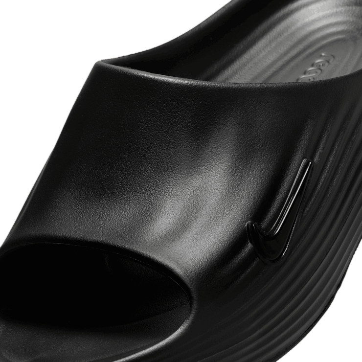 Nike ReactX Rejuven8 Slide Black Angle 3
