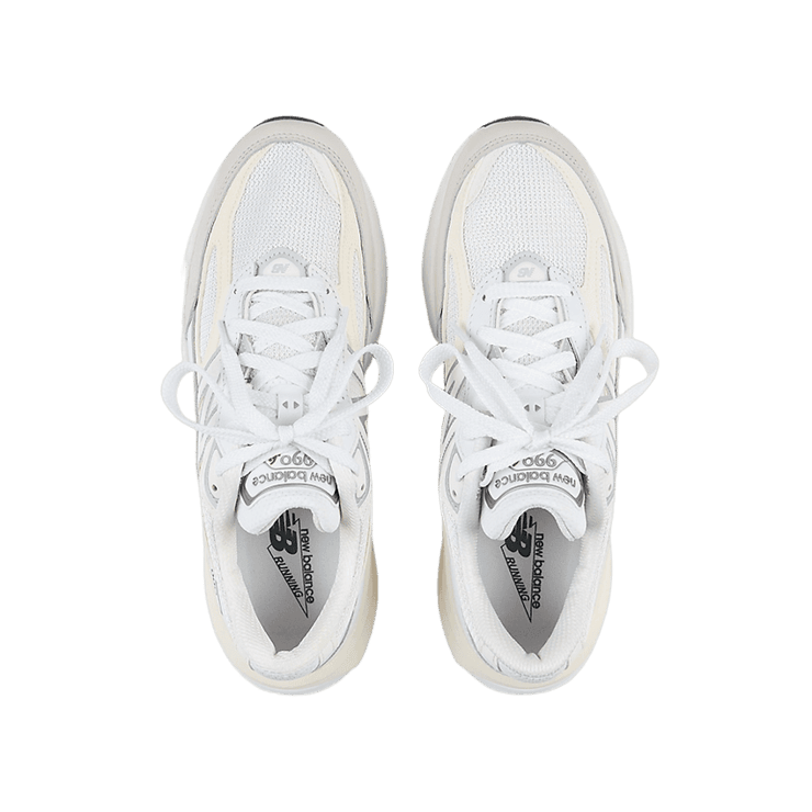 New Balance 990v6 Made in USA White Sea Salt Angle 0