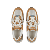 New Balance 992 Made in USA Sweet Carmel Calcium Angle 0