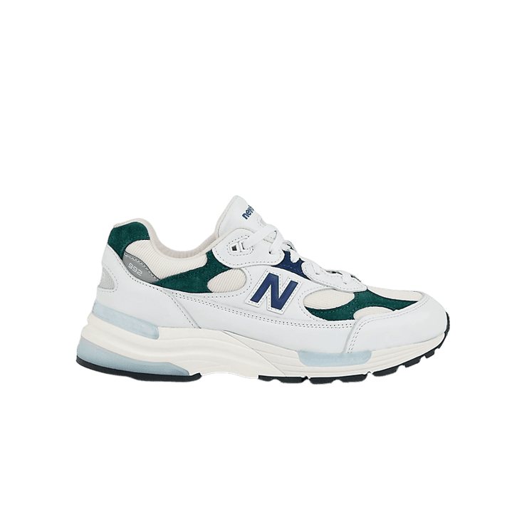 New Balance 992 Made in USA White Marsh Green - U992GB New Balance 992 Made in USA White Marsh Green - U992GB