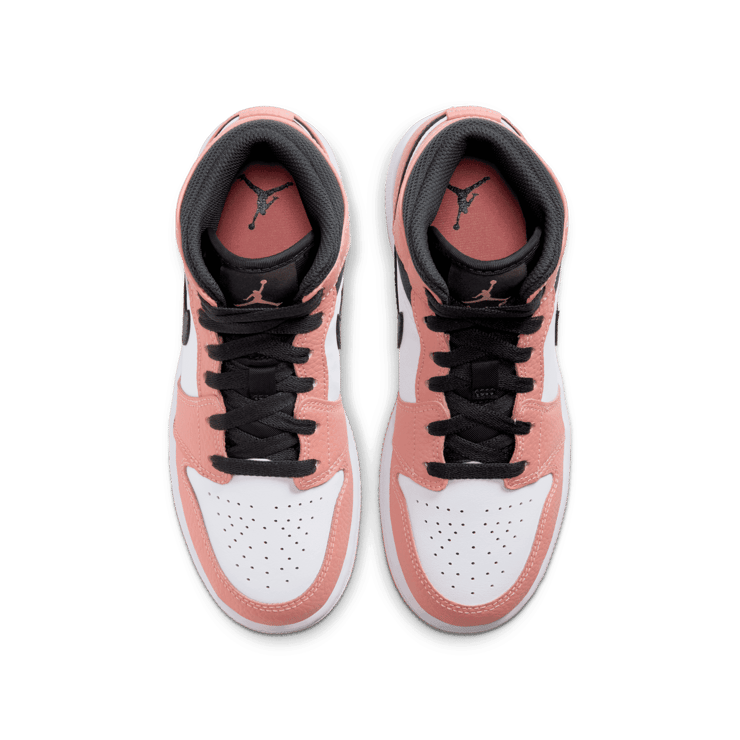 Jordan 1 Mid Pink Quartz (GS) Angle 1