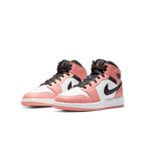 Jordan 1 Mid Pink Quartz (GS) Angle 2