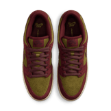 Nike SB Dunk Low Dark Team Red Olive Flak Angle 1