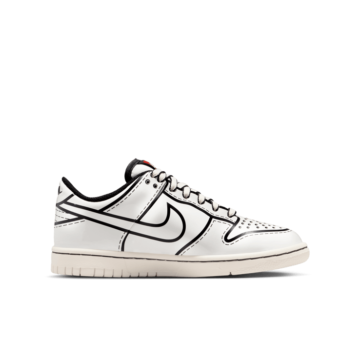 Nike Dunk Low Sail LEGO (GS) Angle 0