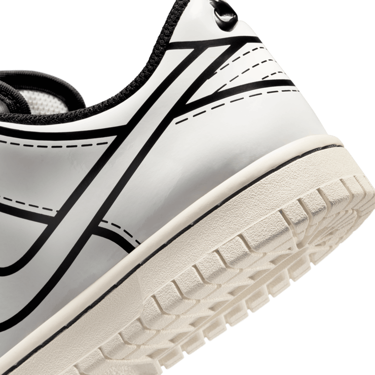 Nike Dunk Low Sail LEGO (GS) Angle 11