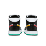 Jordan 1 Mid Alternate Swooshes Red Yellow (W) Angle 3