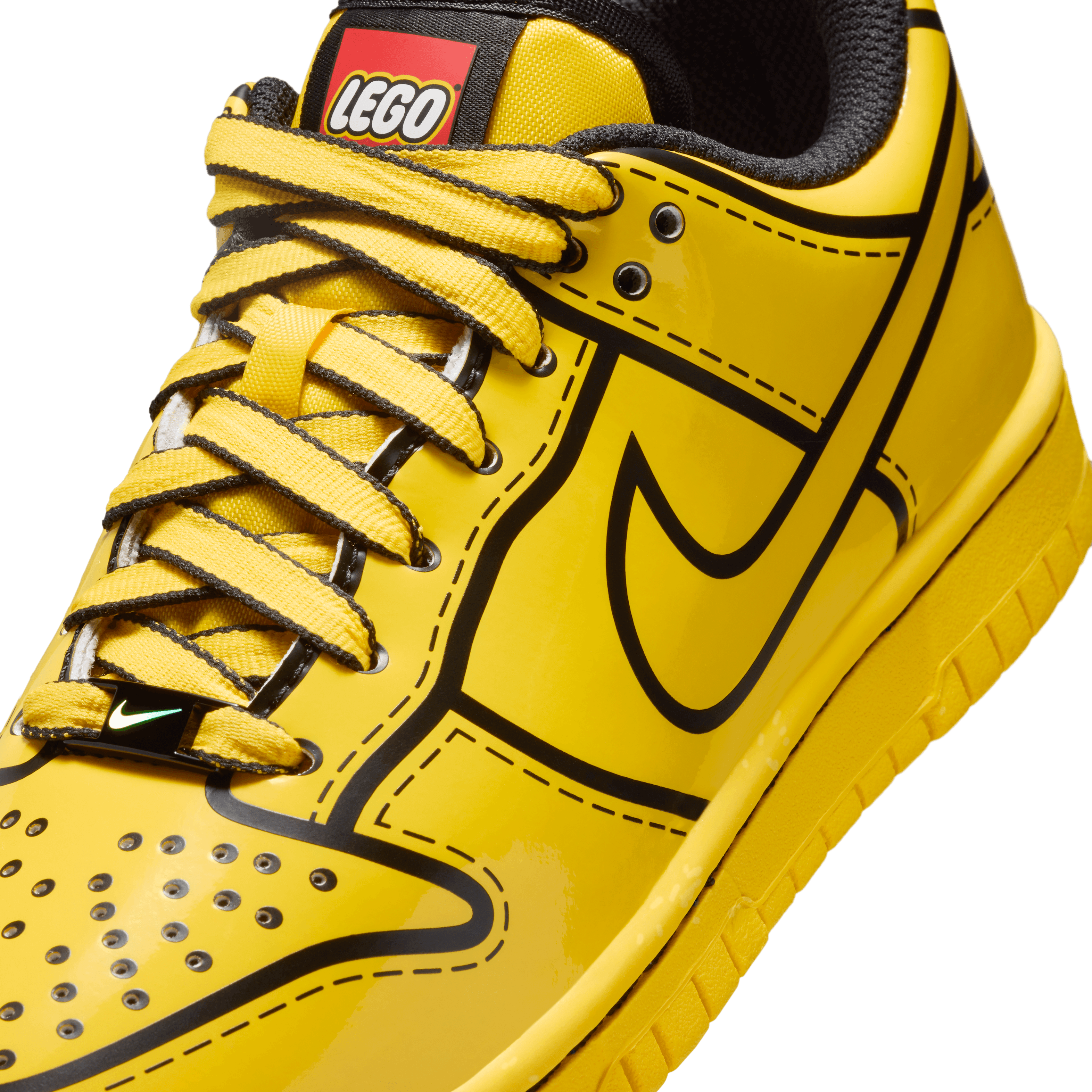 yellow dunks gs
