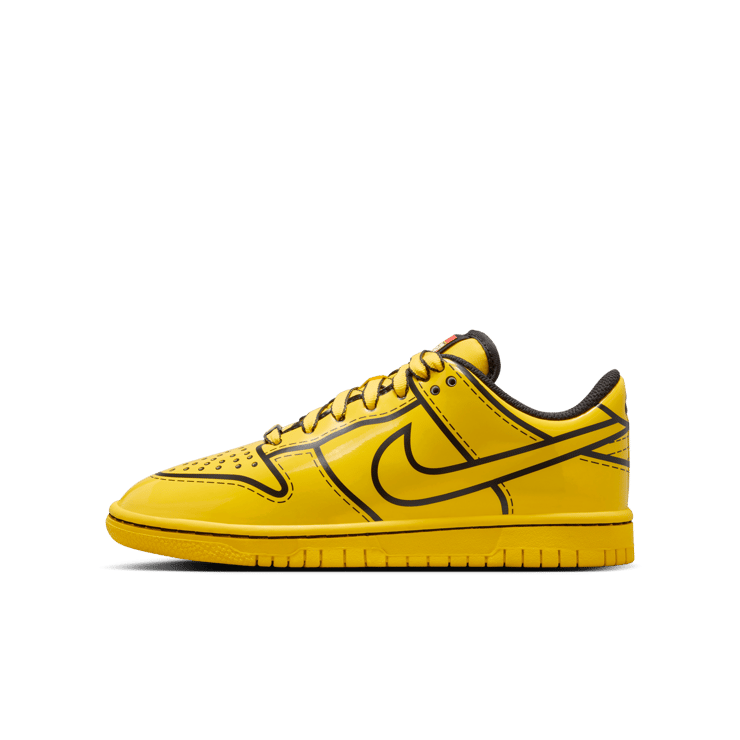 Nike Dunk Low Tour Yellow LEGO (GS) Angle 6