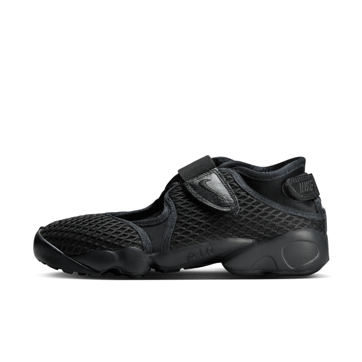 Nike Air Rift Breathe Black (W) Angle 2