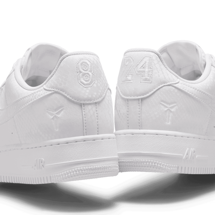 Nike Air Force 1 Low Kobe Forever White Angle 4