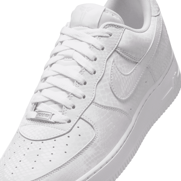 Nike Air Force 1 Low Kobe Forever White Angle 5