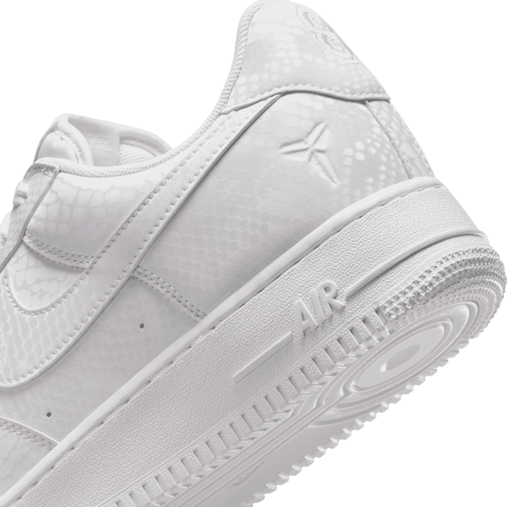 Nike Air Force 1 Low Kobe Forever White Angle 3