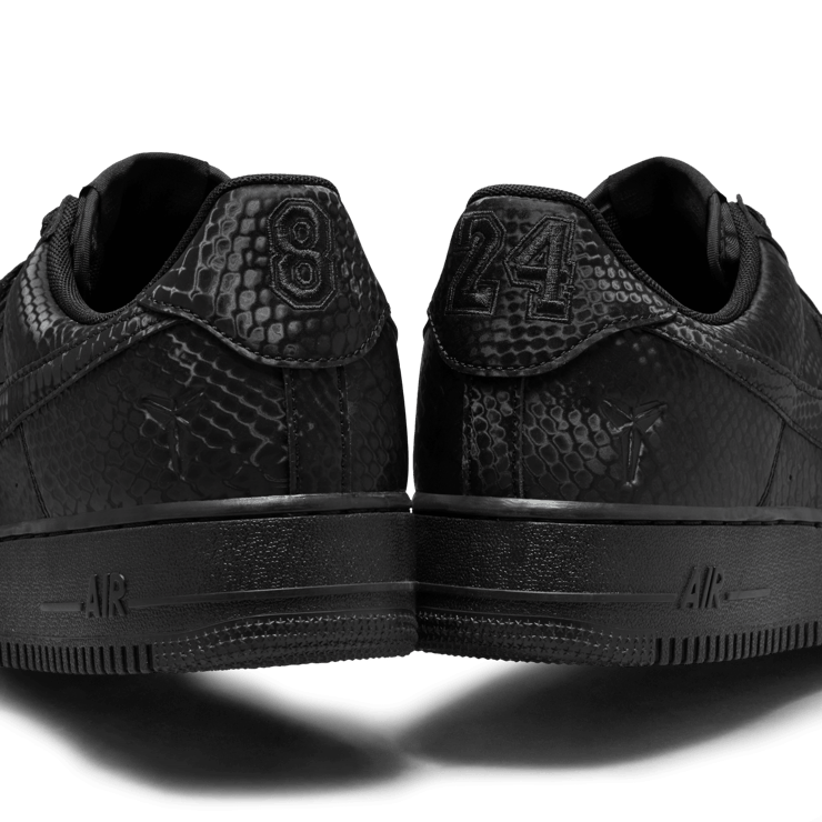 Nike Air Force 1 Low Kobe Forever Black Angle 5