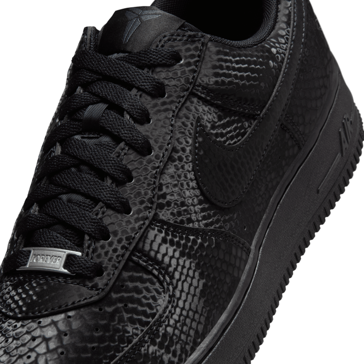 Nike Air Force 1 Low Kobe Forever Black Angle 9