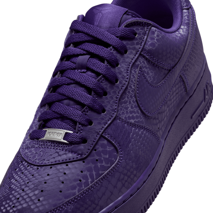 Nike Air Force 1 Low Kobe Forever Purple Angle 8