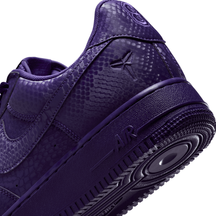 Nike Air Force 1 Low Kobe Forever Purple Angle 9