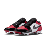 Air Jordan 1 Low TD Cleat Bred Toe Angle 2