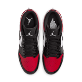 Air Jordan 1 Low TD Cleat Bred Toe Angle 1