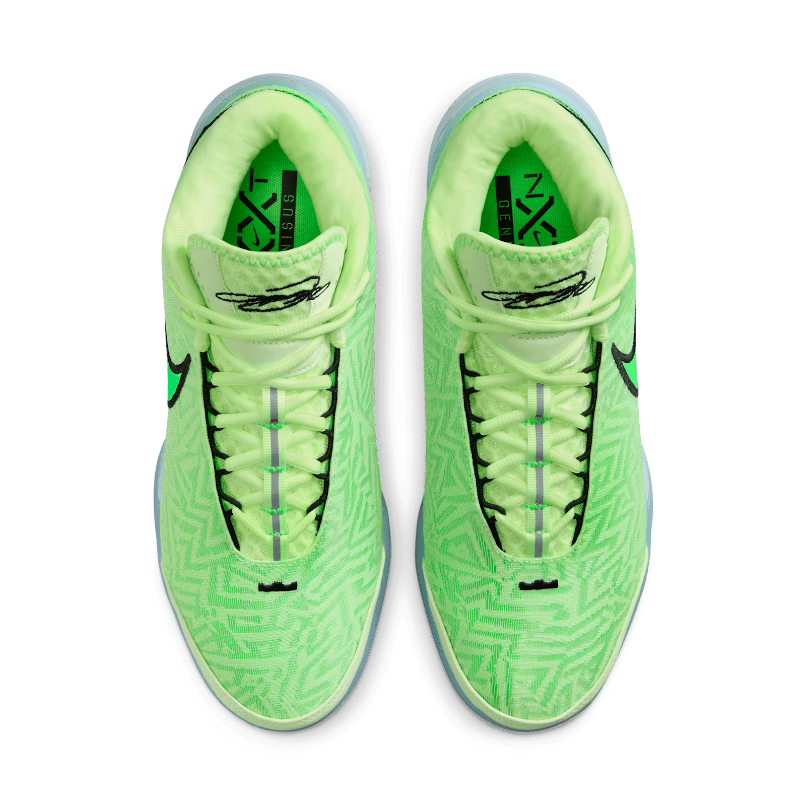 Nike LeBron NXXT Genisus Barely Volt Angle 1