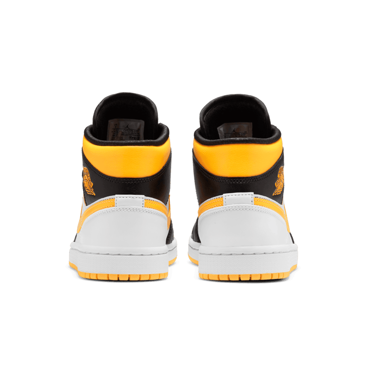 Jordan 1 Mid Laser Orange Black (W) Angle 3