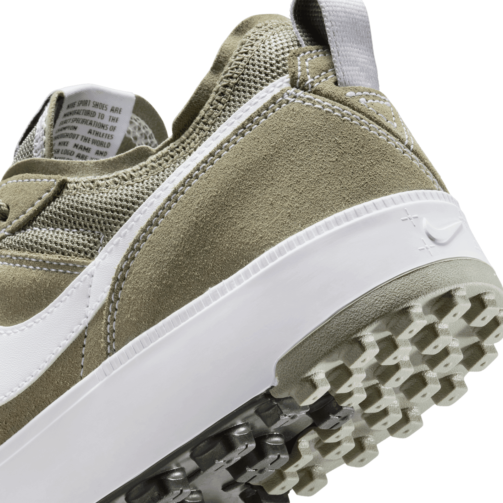 Nike C1TY Light Army Black White Angle 5