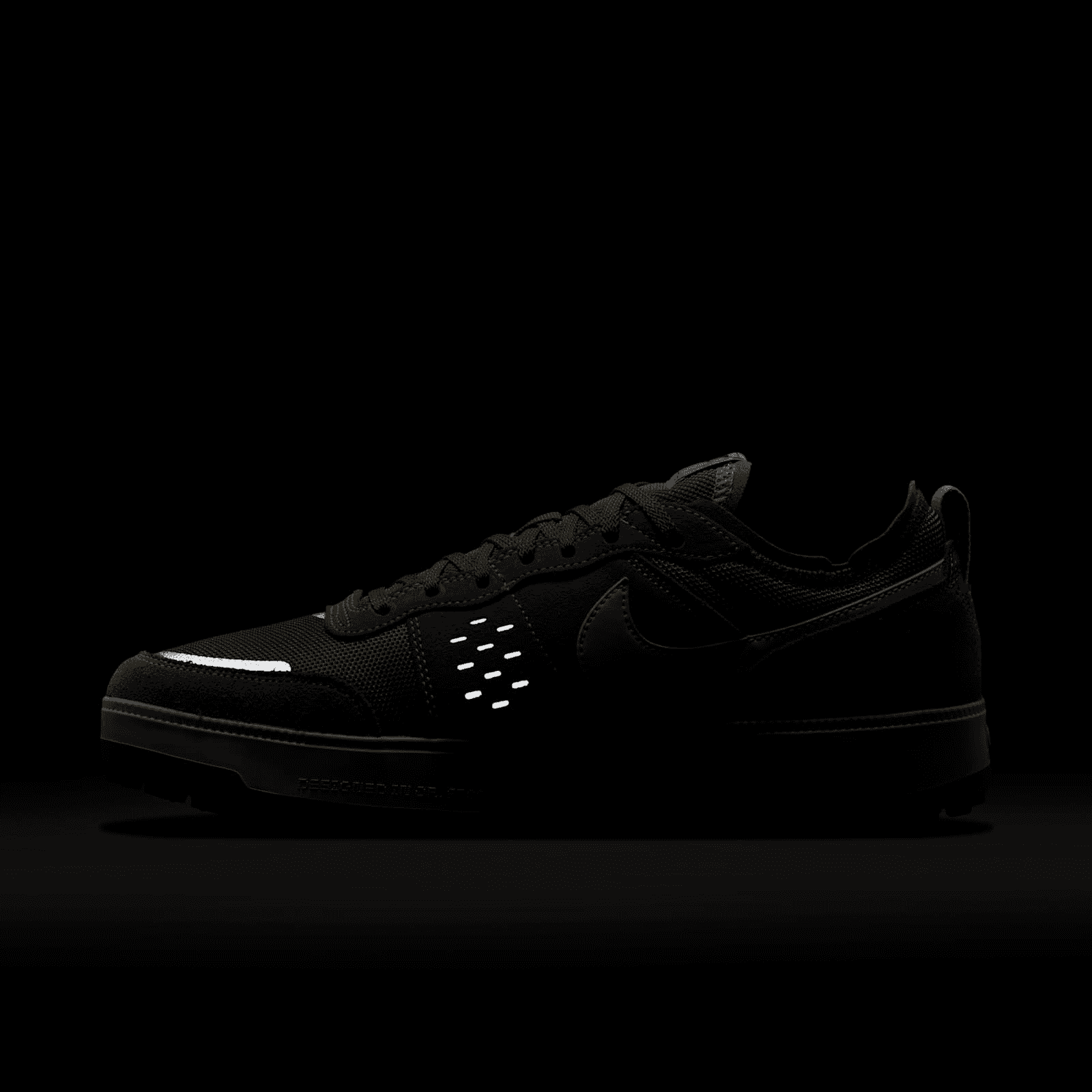 Nike C1TY Light Army Black White Angle 8