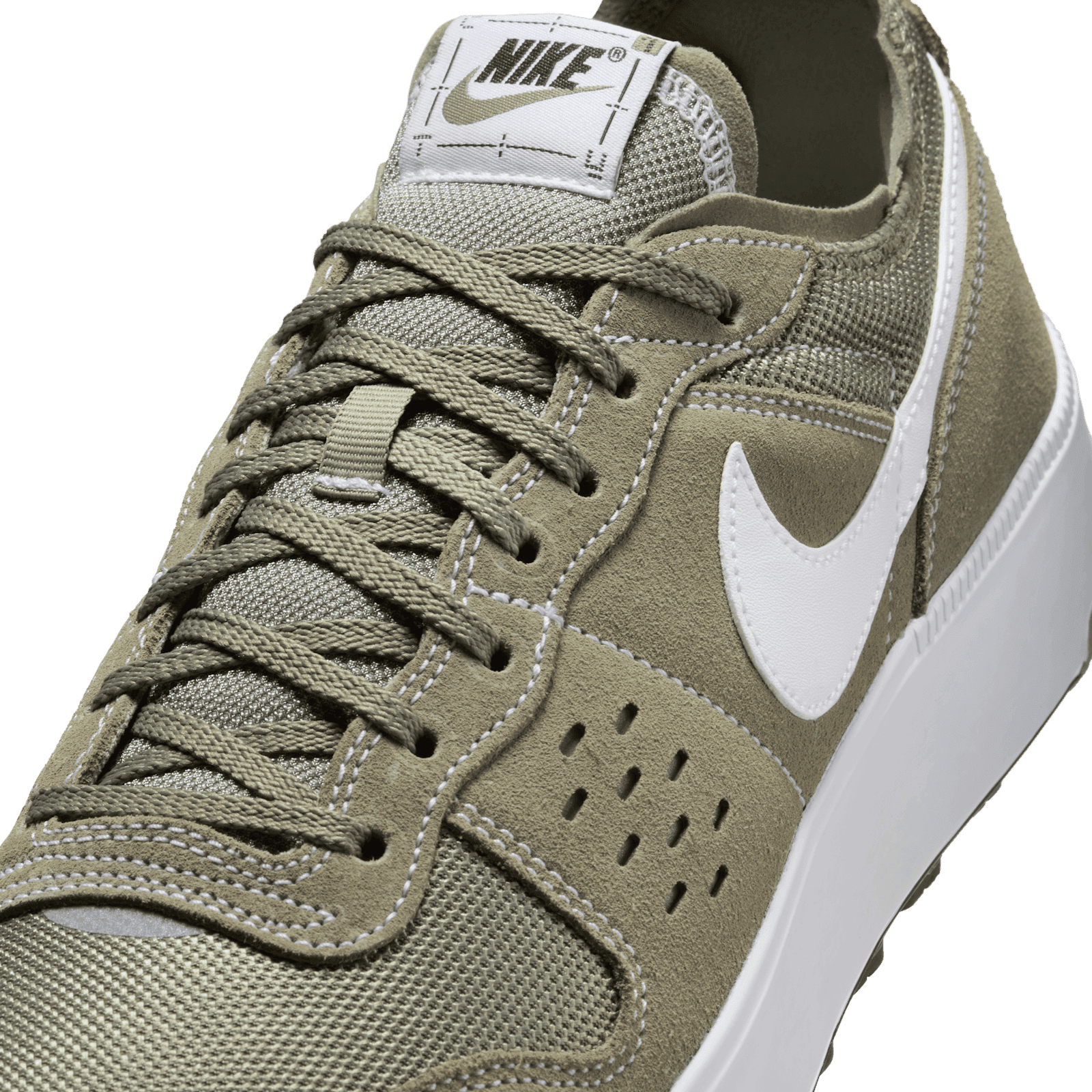 Nike C1TY Light Army Black White Angle 4