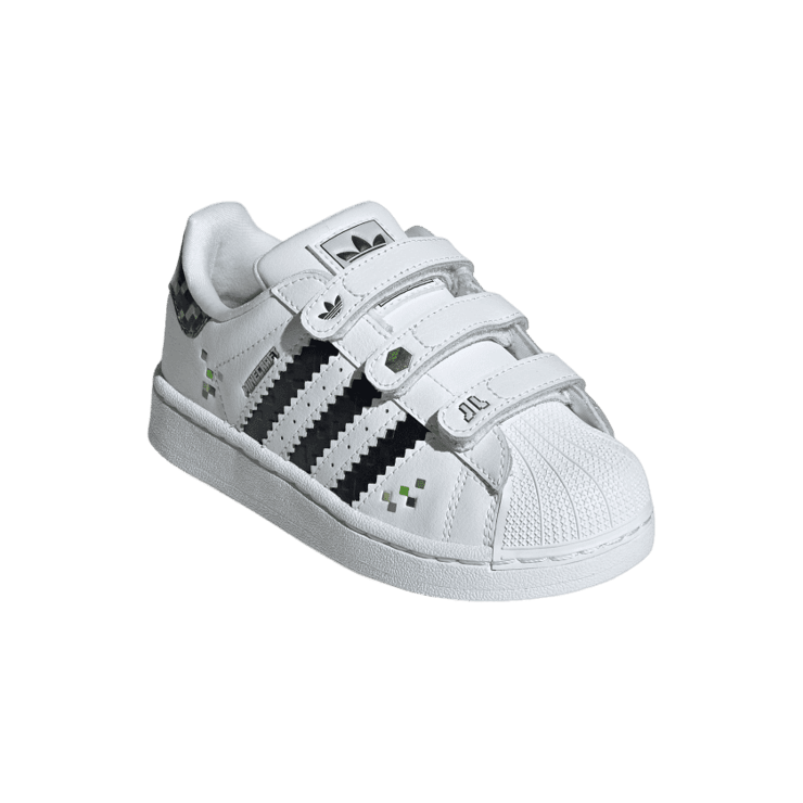 adidas Superstar Minecraft Creeper (PS) Angle 3