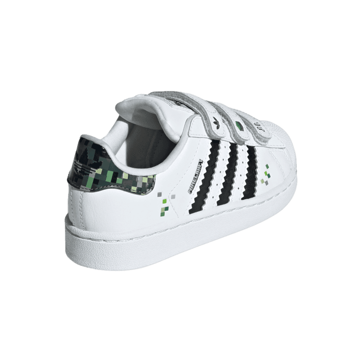 adidas Superstar Minecraft Creeper (PS) Angle 4