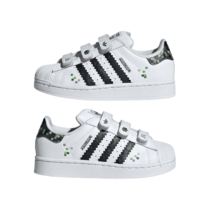 adidas Superstar Minecraft Creeper (PS) Angle 6