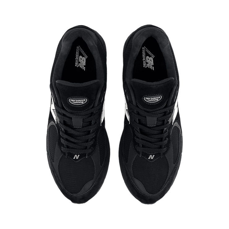 New Balance 2002R Black White Angle 1