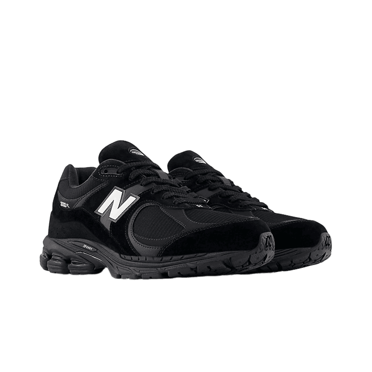 New Balance 2002R Black White Angle 2