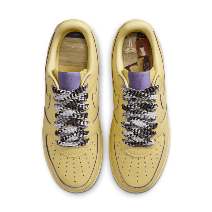 Nike Air Force 1 Low Protro Soft Yellow Kobe Bryant Angle 7