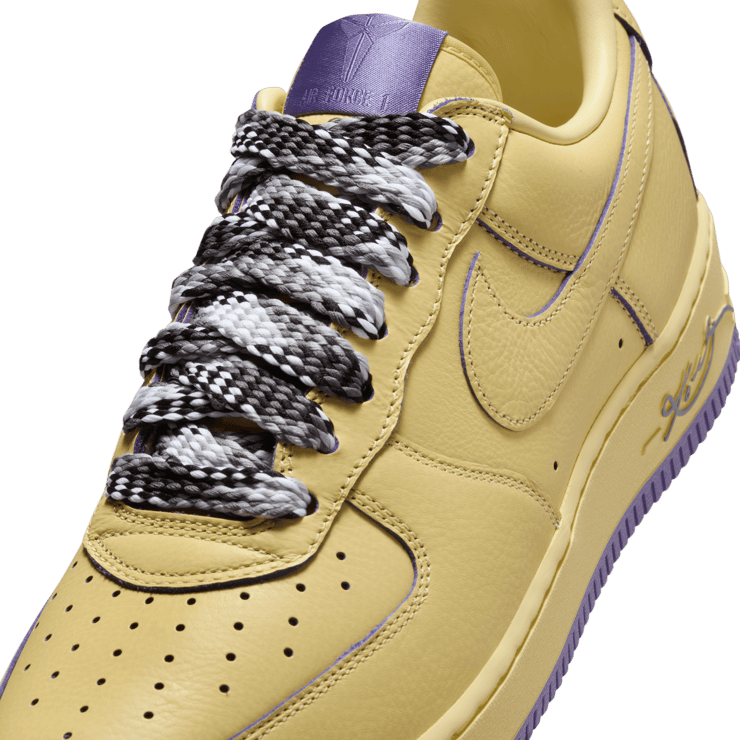 Nike Air Force 1 Low Protro Soft Yellow Kobe Bryant Angle 12