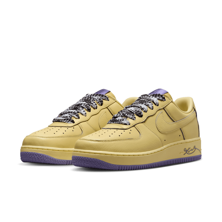 Nike Air Force 1 Low Protro Soft Yellow Kobe Bryant Angle 5