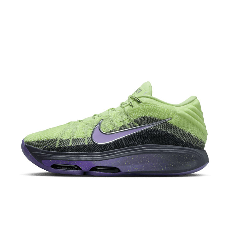 Nike GT Hustle 3 Victor Wembanyama Barley Volt Purple Agate Angle 3