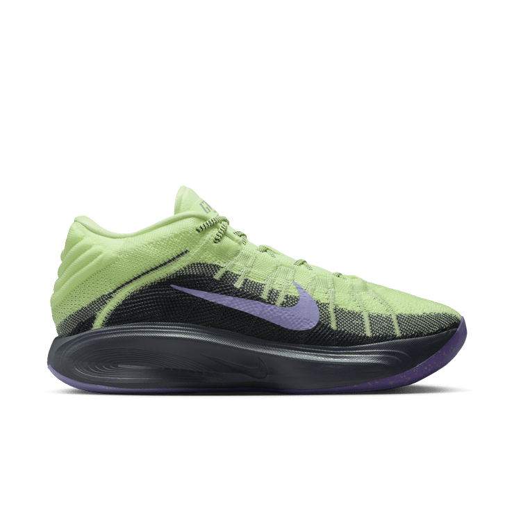 Nike GT Hustle 3 Victor Wembanyama Barley Volt Purple Agate Angle 0