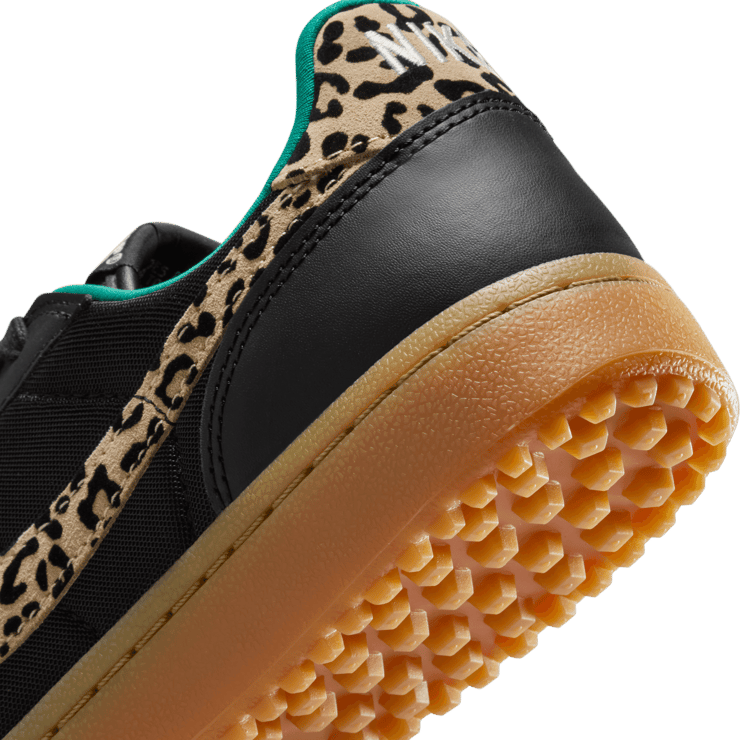 Nike Field General Leopard Print Black (W) Angle 7