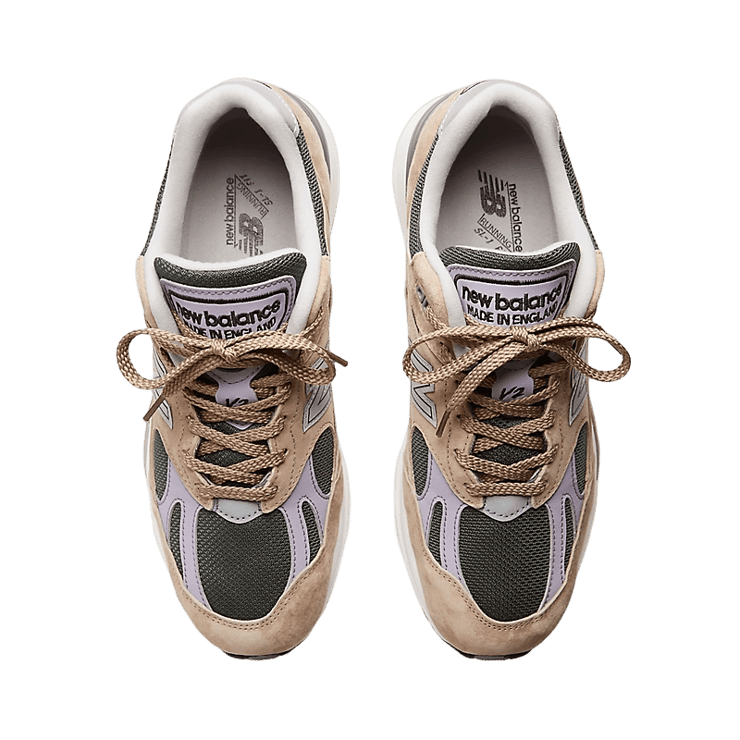 New Balance 991v2 Made in UK Essentially Offbeat Cement Angle 1