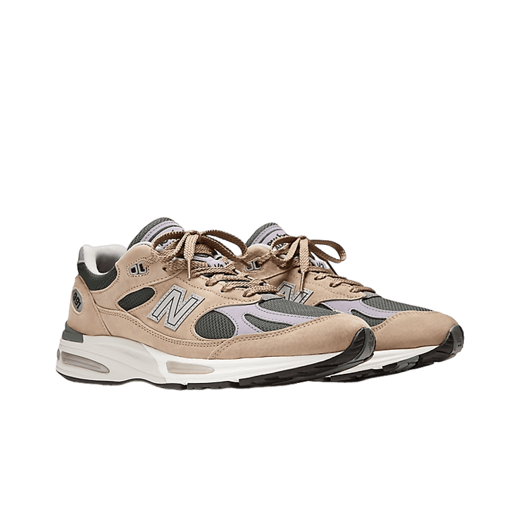 New Balance 991v2 Made in UK Essentially Offbeat Cement Angle 2