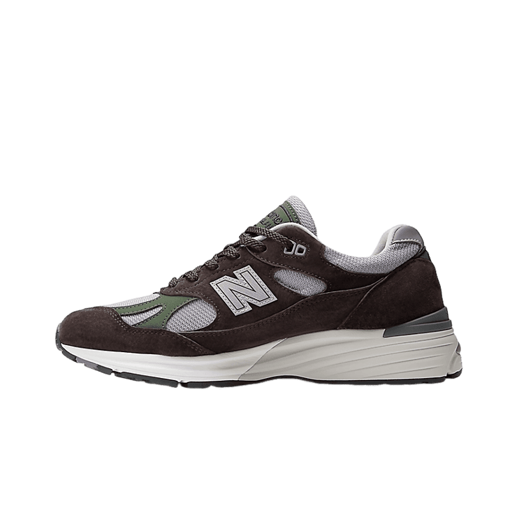 New Balance 991v2 Made in UK Essentially Offbeat Licorice Angle 0