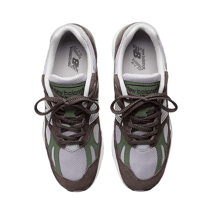 New Balance 991v2 Made in UK Essentially Offbeat Licorice Angle 1