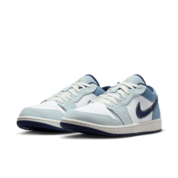 Air Jordan 1 Low Multi Denim Angle 0
